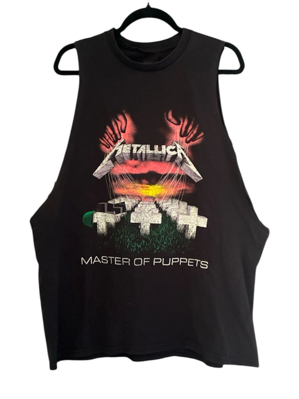 Metallica concert shirt sleeveless size XL men’s